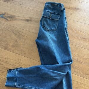 Kut from the Kloth Chris High Rise Denim Jogger